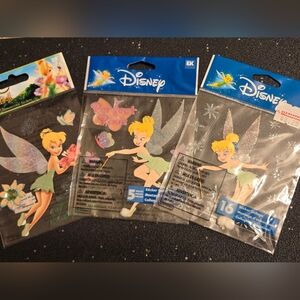 Disney Tinker Bell Stickers Bundle Of 3